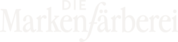 Die Markenfärberei Logo weiß